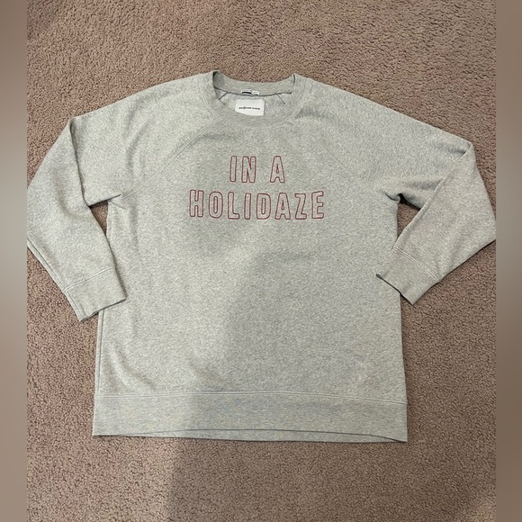 AMERICAN EAGLE OUTFITTERS Jegging Fit Crewneck Sweatshirt - Picture 2 of 9